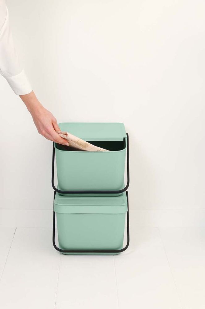 Смітник Brabantia Sort & Go Stackable 20 L колір зелений (2994159) фото 7