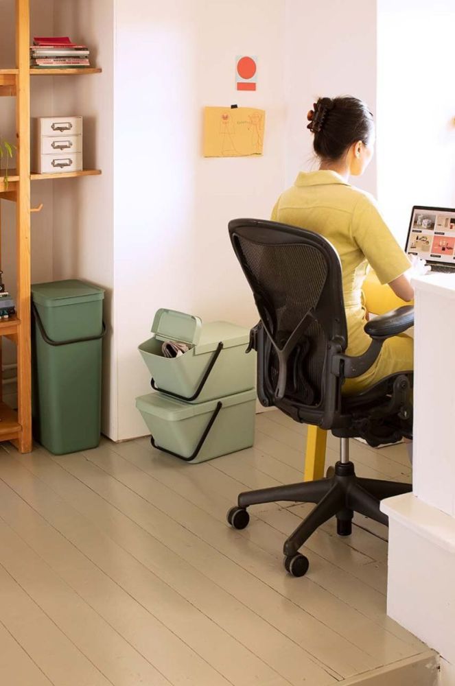 Смітник Brabantia Sort & Go Stackable 20 L колір зелений (2994159) фото 9