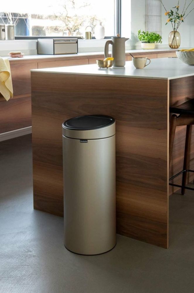 Смітник Brabantia Touch Bin New, 30 L колір жовтий (3002608) фото 9