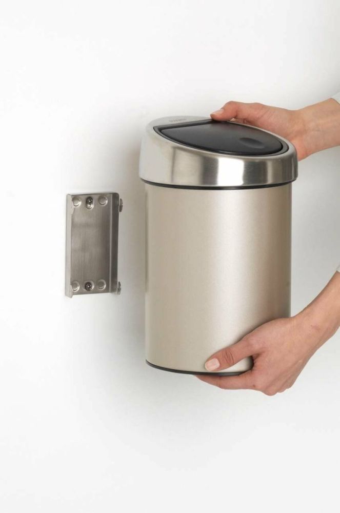 Смітник Brabantia Touch Bin, 3 L колір жовтий фото 8