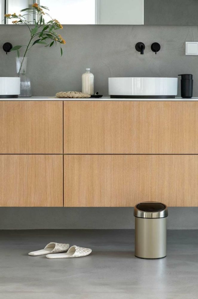 Смітник Brabantia Touch Bin, 3 L колір жовтий фото 9
