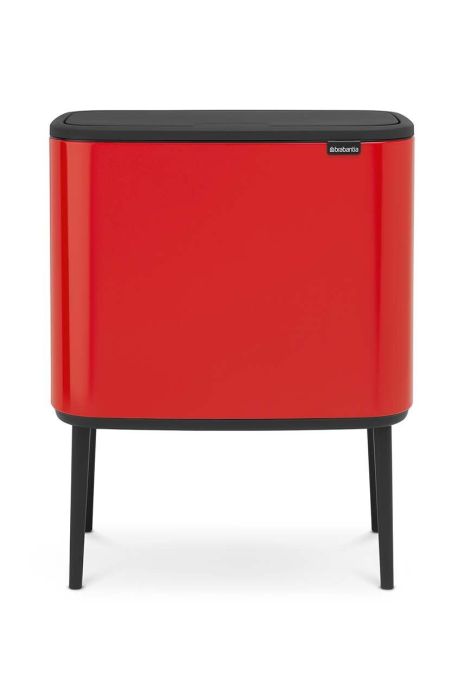 Смітник Brabantia Bo Touch Hi, 3 x 11 L колір червоний (2998929)