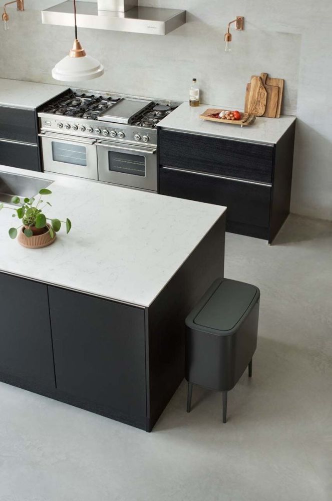 Смітник Brabantia Bo Touch, 11 + 23 L колір чорний (2998370) фото 9