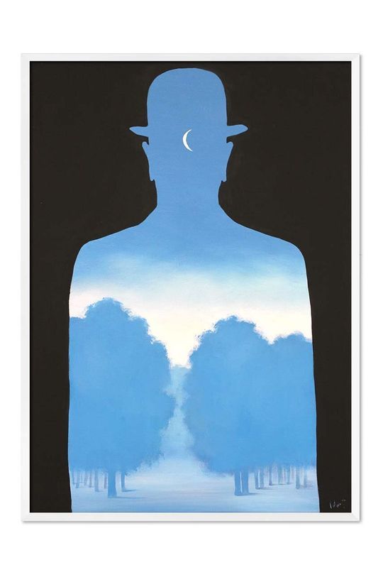 Репродукція, написана маслом Rene Magritte, A freind of order колір барвистий