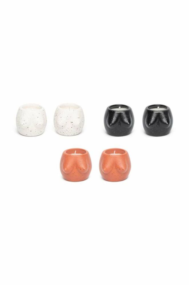 Набір свічників Helio Ferretti 2-pack колір білий фото 4