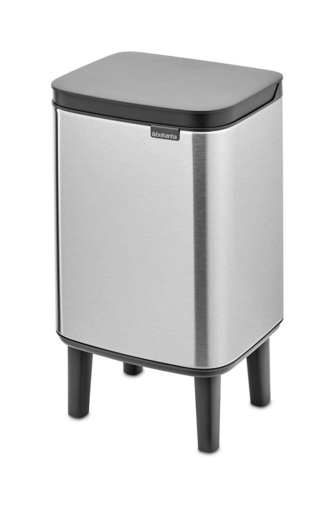 Мусорник Brabantia Bo Bin Hi, 4 Л цвет серый (3226069) фото 2
