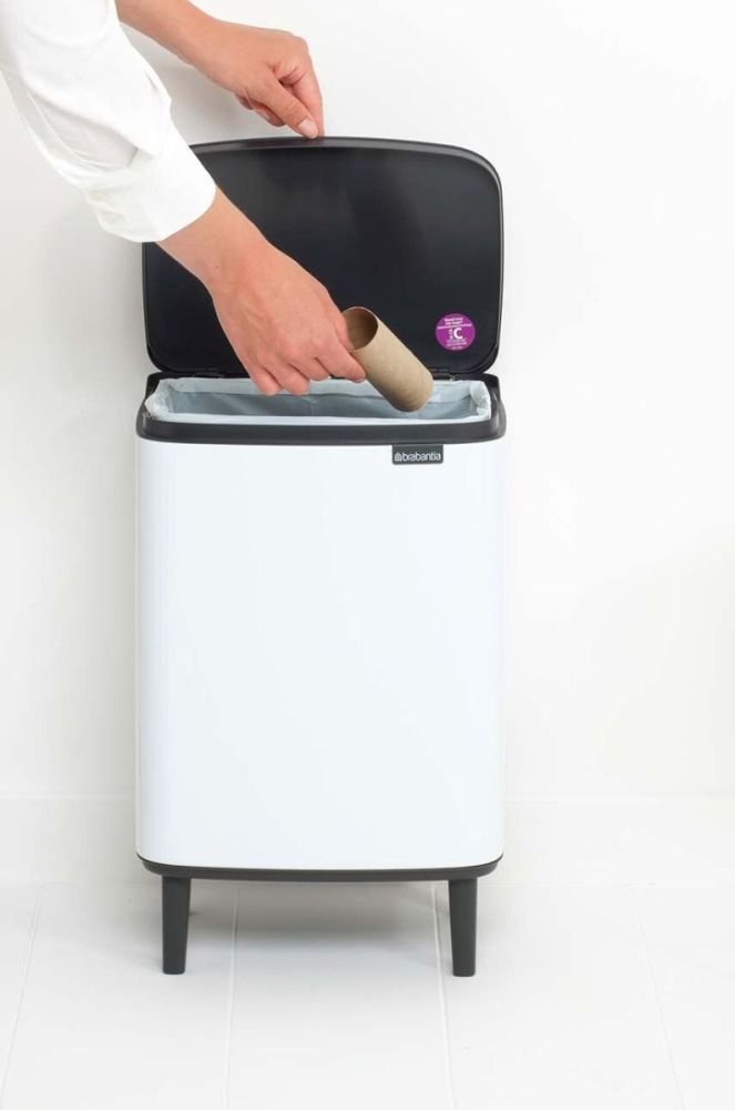 Смітник Brabantia Bo Bin Hi 12 Л колір білий (3225638) фото 5