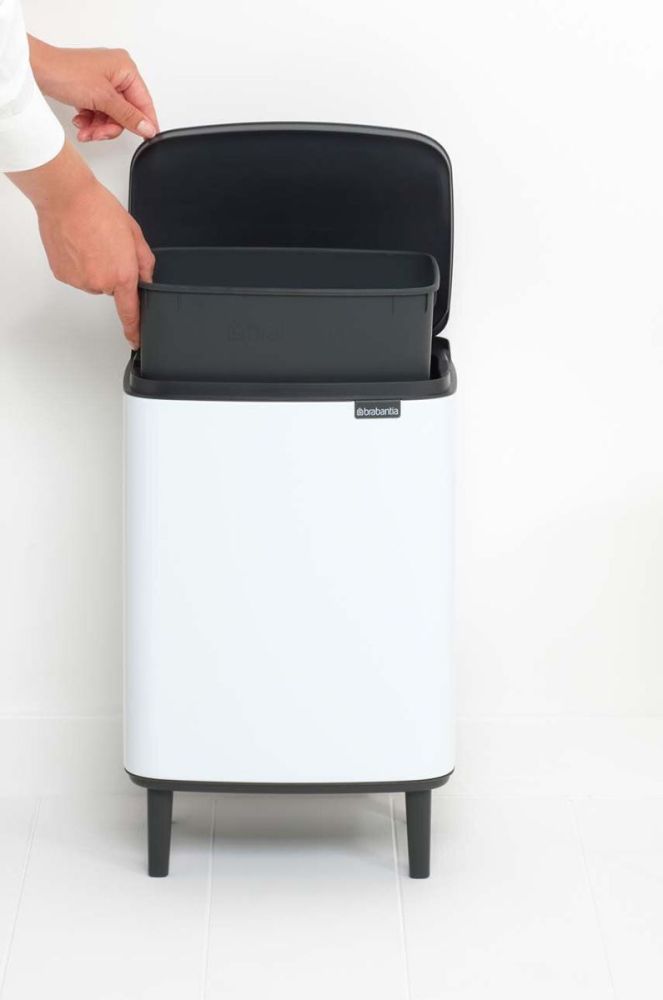 Смітник Brabantia Bo Bin Hi 12 Л колір білий (3225638) фото 6