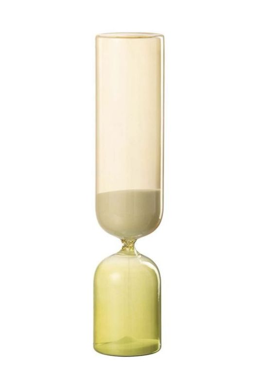 Настольные песочные часы J-Line Glass Green цвет зеленый