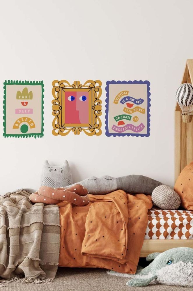Настенная декорация Little Nice Things 3-pack цвет красочный фото 2