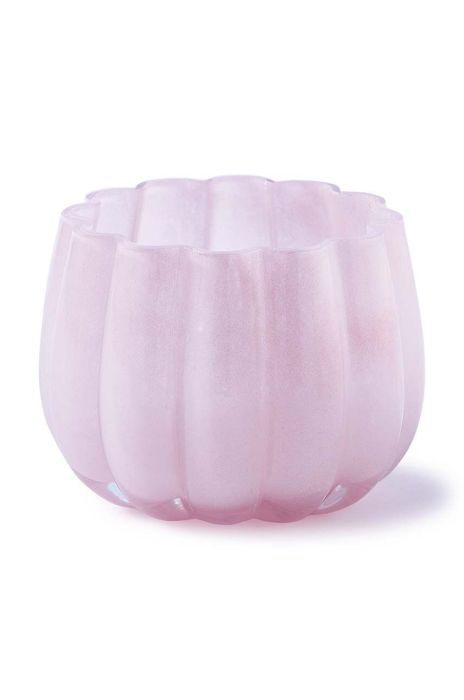 Декоративний свічник Pols Potten Hurricane колір рожевий