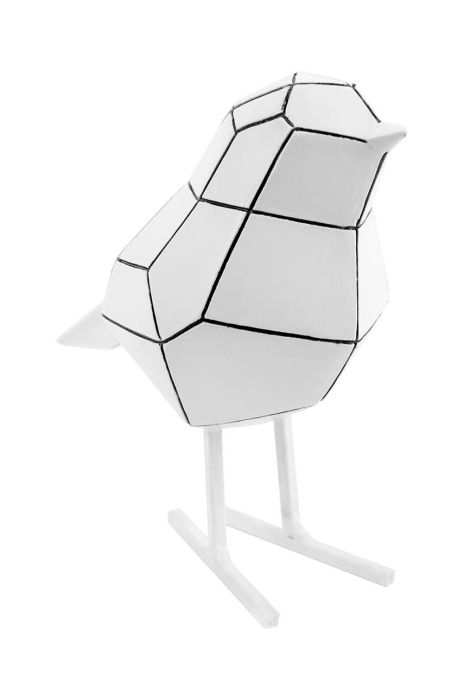 Декорація Present Time Statue Bird колір білий