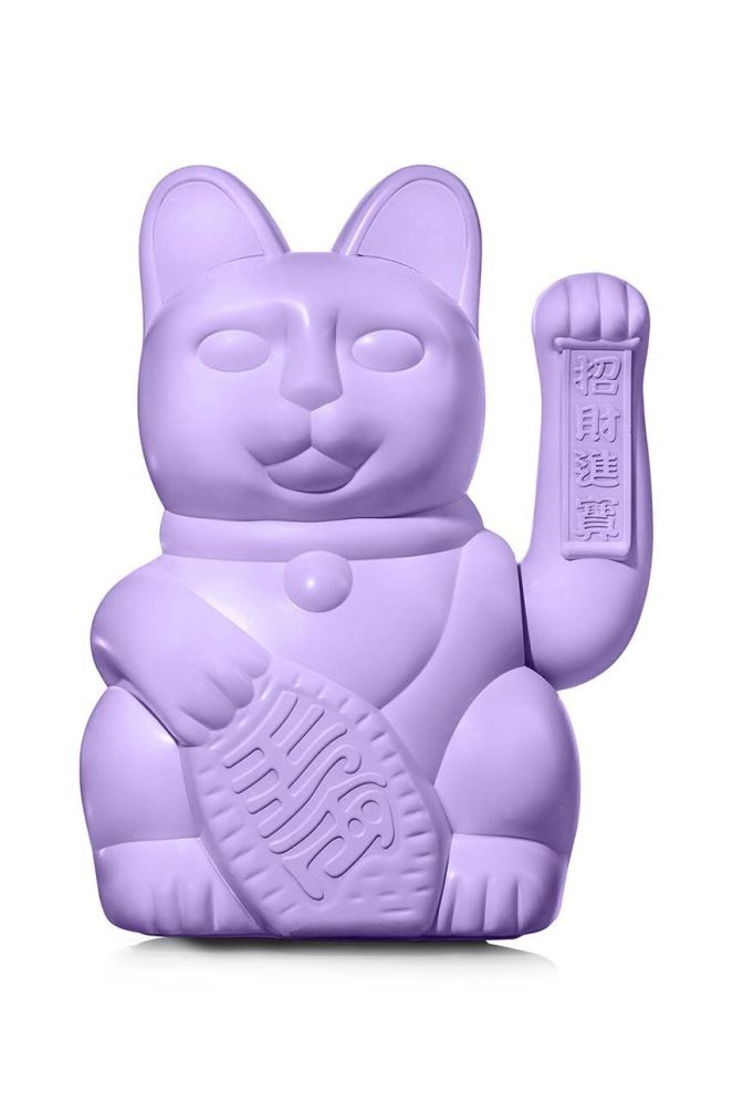 Декорація Donkey Lucky Cat Large колір фіолетовий