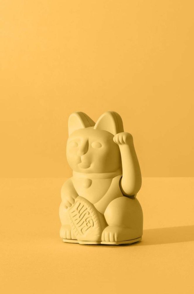 Декорація Donkey Lucky Cat Mini колір жовтий фото 2