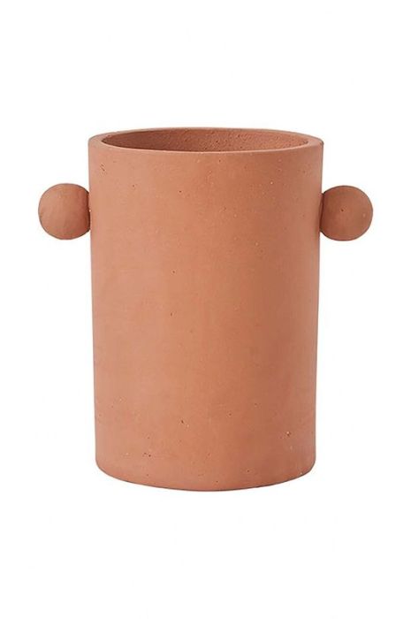 Декоративна ваза OYOY Inka колір помаранчевий Декоративна ваза OYOY Inka колір помаранчевий