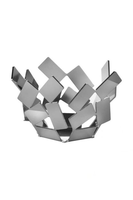 Декоративний свічник Alessi La Stanza Dello Scirocco колір сірий