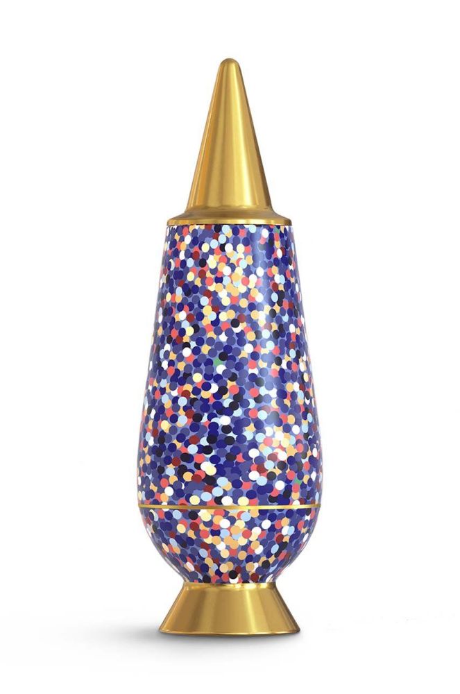 Декоративна ваза Alessi 100% make-up Proust колір барвистий