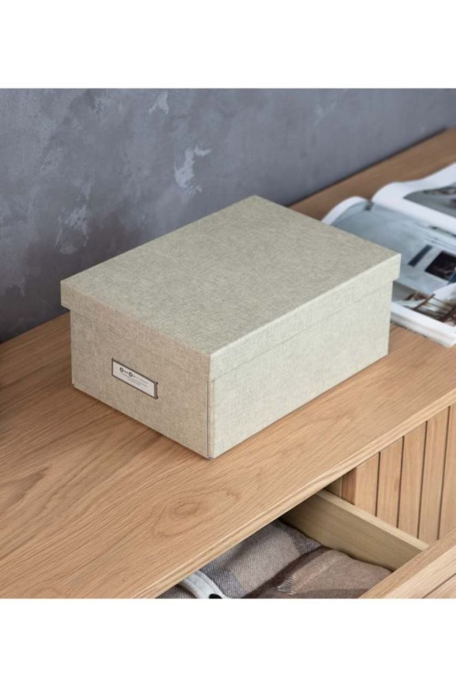 Коробка для зберігання Bigso Box of Sweden колір бежевий (3329540) фото 5