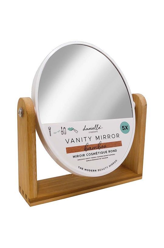 Косметичне дзеркало Danielle Beauty Bamboo Vanity колір барвистий