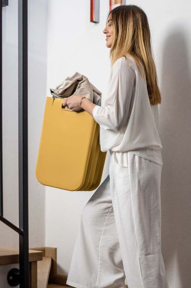 Кошик для зберігання Guzzini Eco Packly колір жовтий (3344270) фото 4