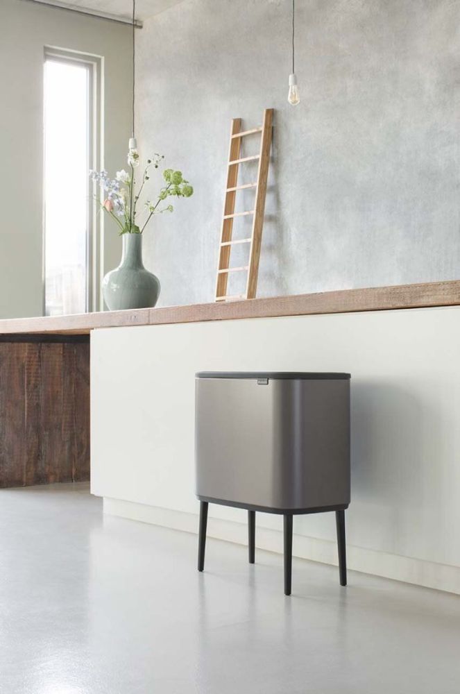 Мусорник Brabantia Bo Touch, 36 L цвет серый (3368093) фото 6