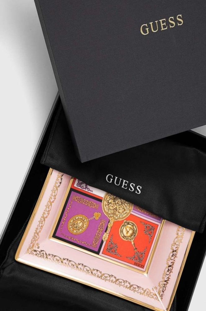 Попільничка Guess колір рожевий (3397053) фото 3