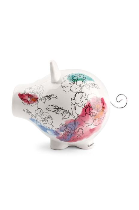 Скарбничка Salt&Pepper Floral Oink колір барвистий