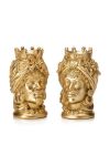 Декорація Palais Royal Teste Di Moro 2-pack колір жовтий