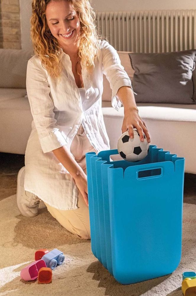 Кошик для зберігання Guzzini Eco Packly колір блакитний (3513468) фото 4
