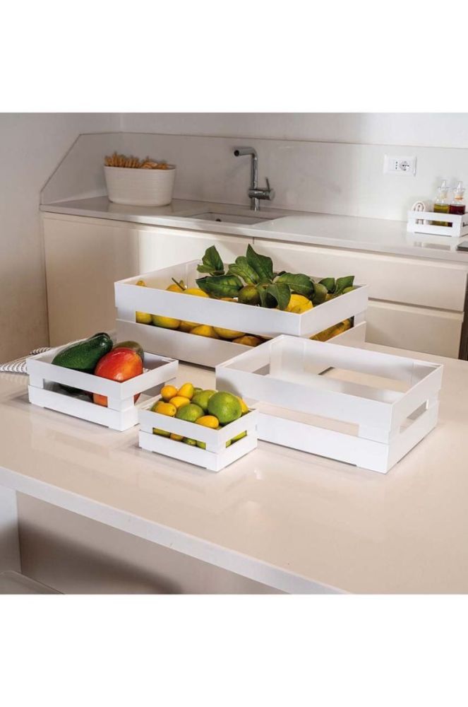 Кошик для зберігання Guzzini Tidy&Store колір білий фото 2