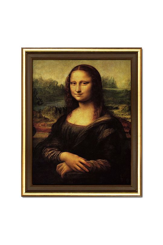 Репродукція Leonadro Da Vinci, Mona Lisa 24 x 29 cm колір барвистий