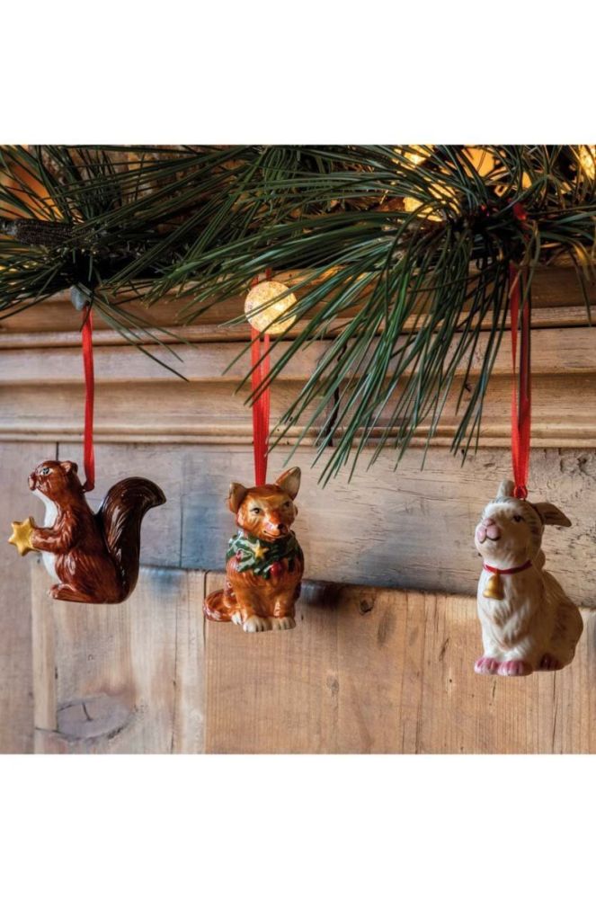 Набір ялинкових прикрас Villeroy & Boch Nostalgic Ornaments 3-pack колір барвистий (3570052) фото 3