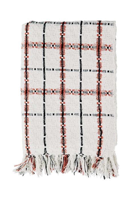 Бавовняне покривало Madam Stoltz колір барвистий Бавовняне покривало Madam Stoltz колір барвистий