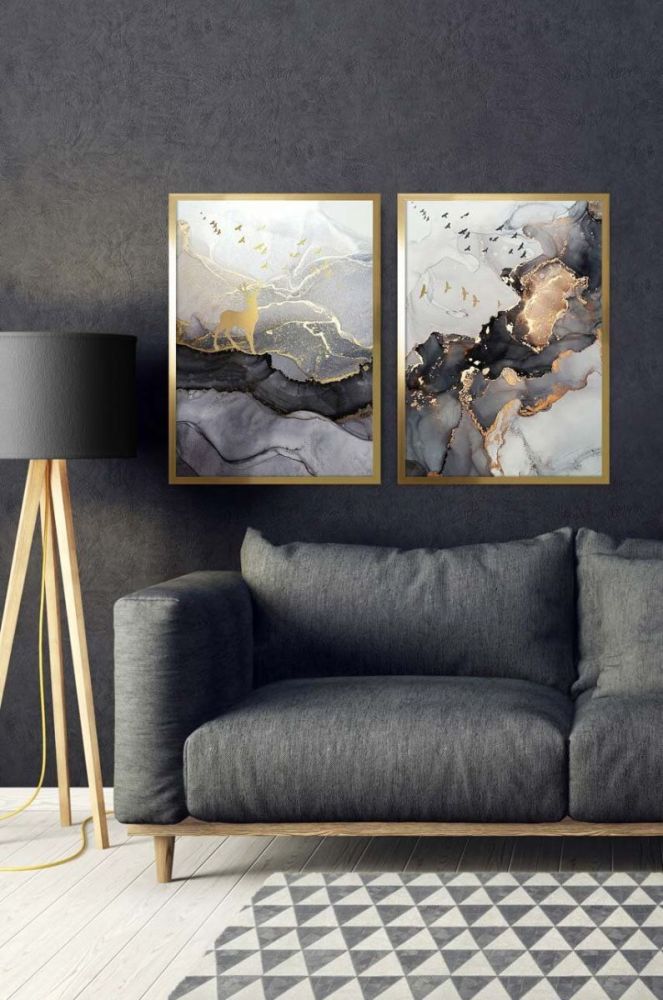 Настінна декорація в рамі 53 x 73 cm колір барвистий (3584088) фото 3