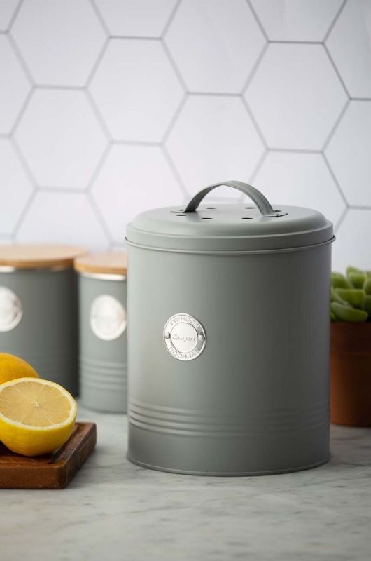Компостер з фільтром Typhoon Living 2,5 L колір сірий фото 2