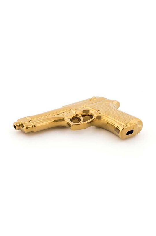 Декорація Seletti Memorabilia Gold My Gun колір жовтий