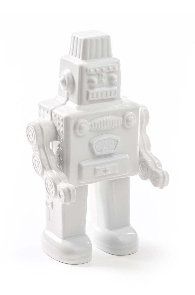 Декорація Seletti Memorabilia My Robot колір білий