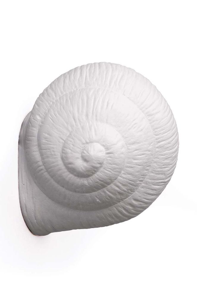 Настінна вішалка Seletti Sleepy Snail #1 колір білий