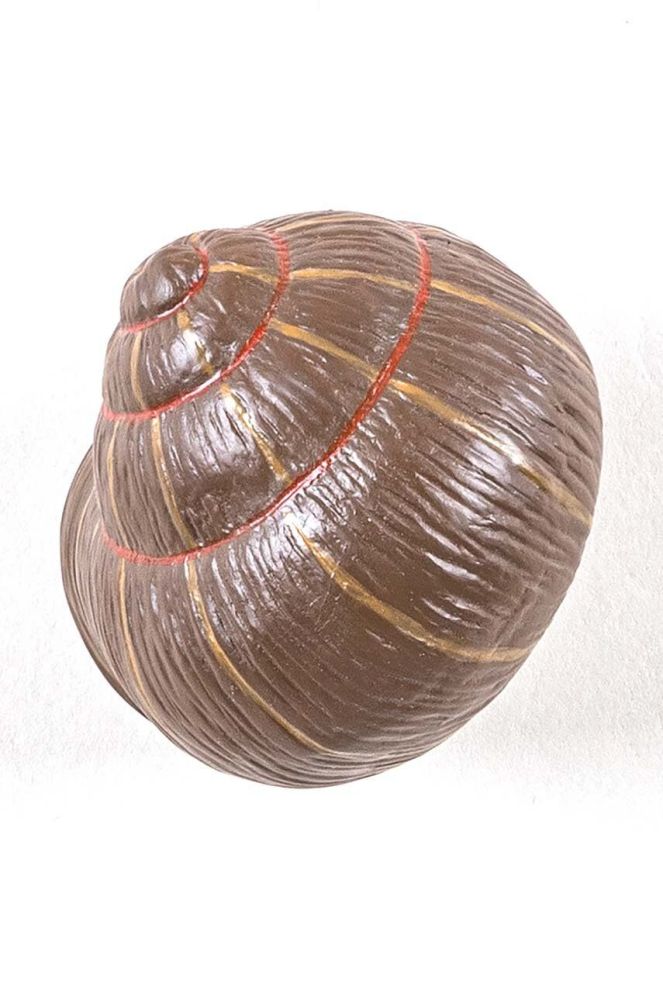 Настінна вішалка Seletti Sleeping Snail #1 колір коричневий