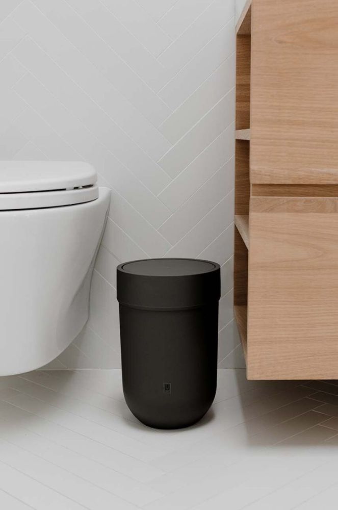 Смітник Umbra Touch Trash Can колір чорний (3631799) фото 4