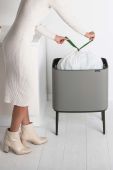 Смітник Brabantia Bo Touch 36 L колір сірий (3623636)