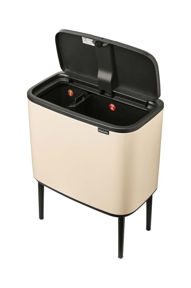 Смітник Brabantia Bo Touch 11 + 23 L колір бежевий фото 5