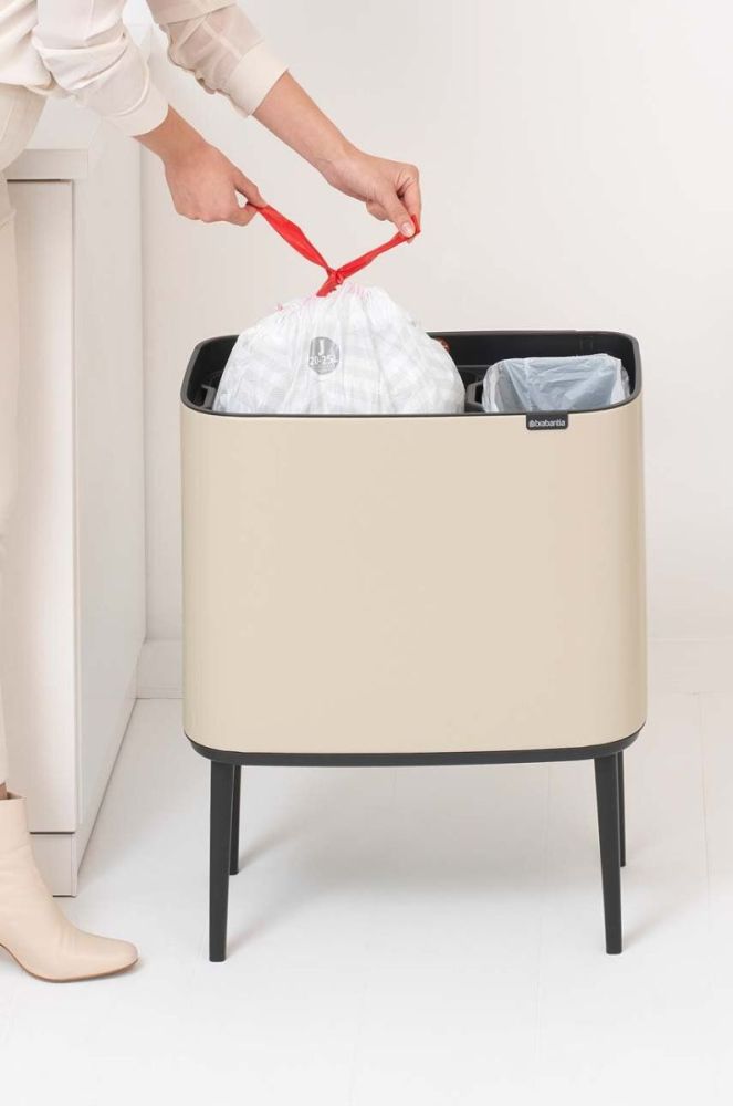 Смітник Brabantia Bo Touch 11 + 23 L колір бежевий фото 9