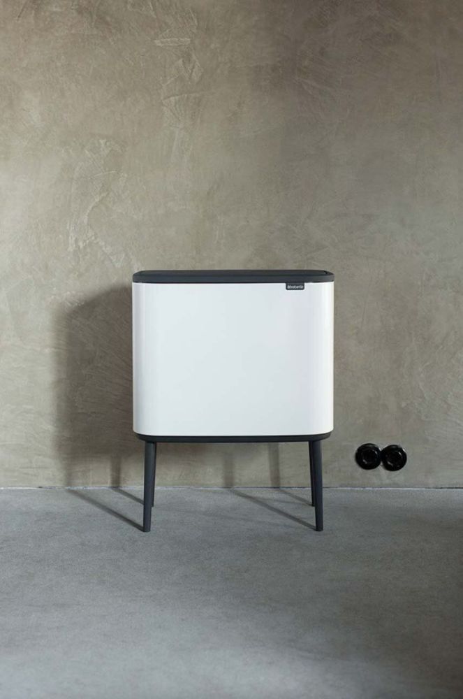 Смітник Brabantia Bo Touch Hi 3 x 11 L колір білий (3623810) фото 8