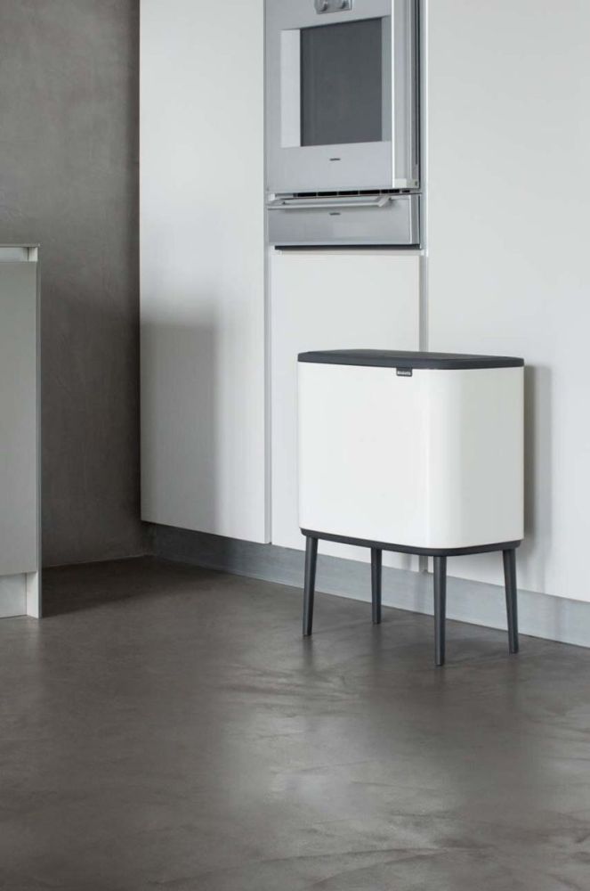 Смітник Brabantia Bo Touch Hi 3 x 11 L колір білий (3623810) фото 9