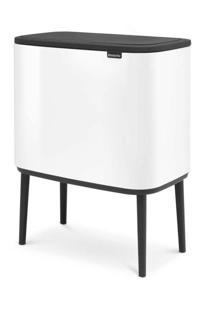 Смітник Brabantia Bo Touch Hi 3 x 11 L колір білий (3623810) фото 4