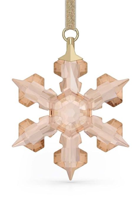 Декорація Swarovski Festive Ornament 2022 колір бежевий