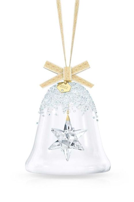 Декорація Swarovski Annual Edition 2022 Bell Ornament колір прозорий