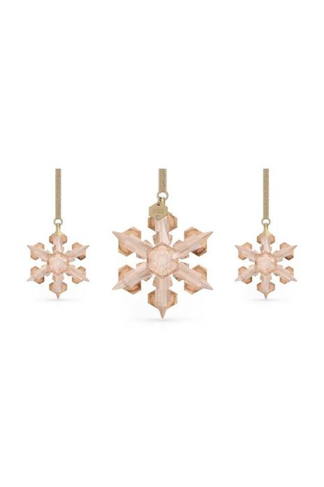 Декорація Swarovski Festive Onament Set Annual Edition 2022 3-pack колір прозорий