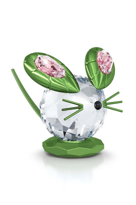 Декорація Swarovski Mouse Dulcis колір прозорий